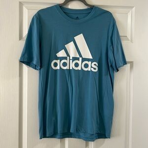 Adidas Men’s Blue T-Shirt Size M